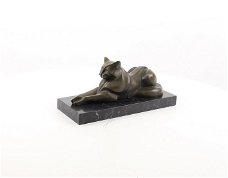 bronzen poes , kat