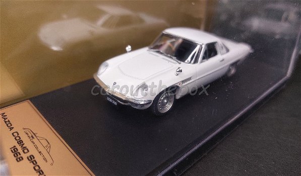 Mazda Cosmo sport L10B 1968 wit 1/43 Atlas - 1