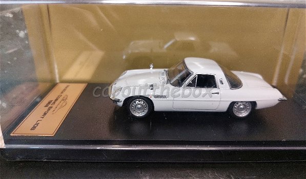 Mazda Cosmo sport L10B 1968 wit 1/43 Atlas - 3