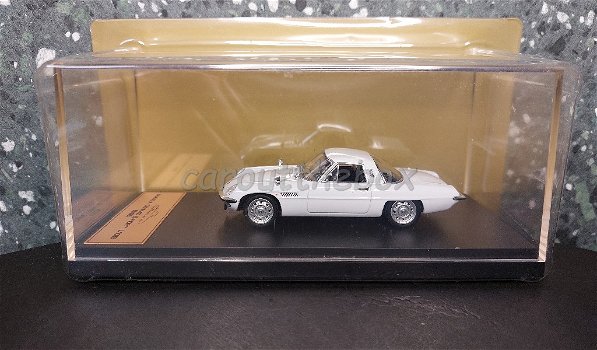 Mazda Cosmo sport L10B 1968 wit 1/43 Atlas - 4