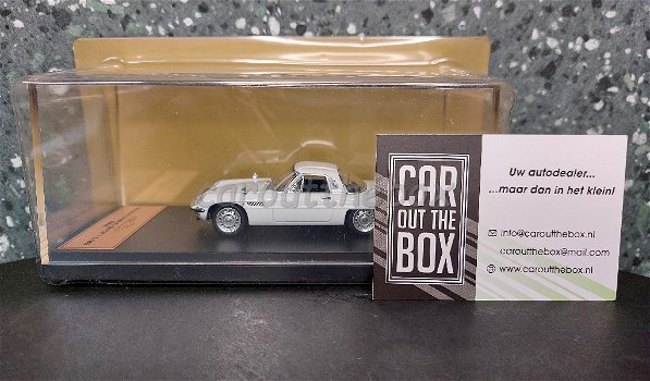 Mazda Cosmo sport L10B 1968 wit 1/43 Atlas - 6