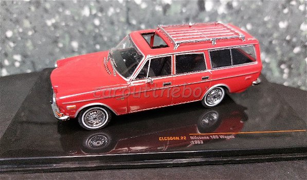 Volvo Nilssons 165 Wagon 1983 rood 1/43 Ixo V929 - 0