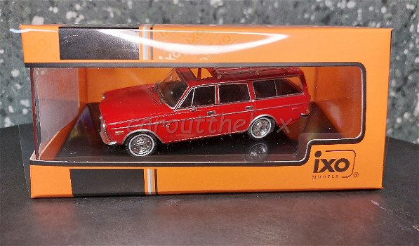 Volvo Nilssons 165 Wagon 1983 rood 1/43 Ixo V929 - 3