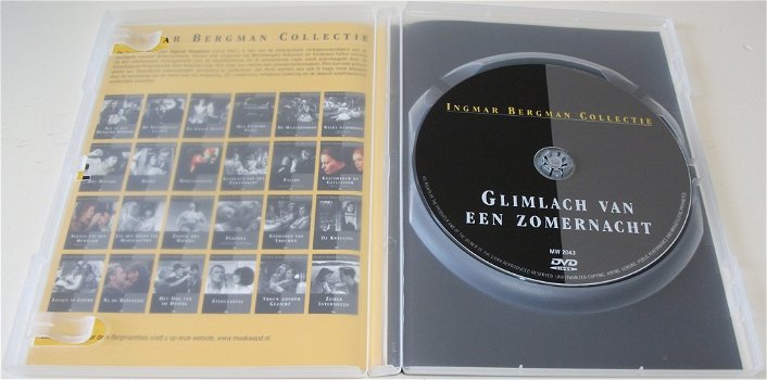 Dvd *** GLIMLACH VAN EEN ZOMERNACHT *** Ingmar Bergman - 3