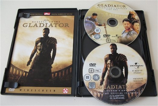 Dvd *** GLADIATOR *** 2-Disc Boxset Collector's Edition - 3