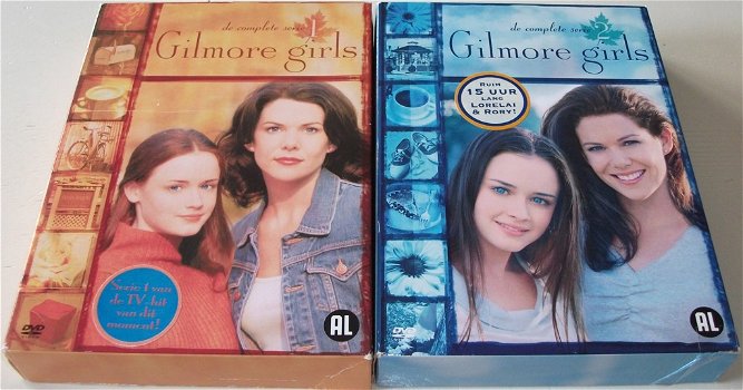 Dvd *** GILMORE GIRLS *** 6-DVD Boxset Seizoen 1 - 4