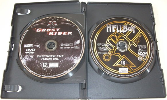 Dvd *** GHOST RIDER & HELLBOY *** 2-Disc Boxset - 3