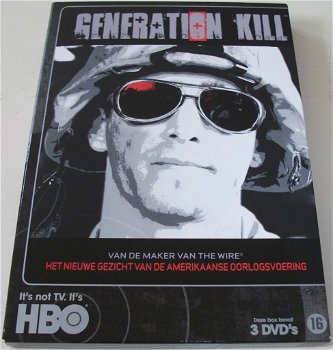 Dvd *** GENERATION KILL *** 3-DVD Boxset Mini-Serie - 0
