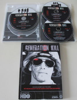 Dvd *** GENERATION KILL *** 3-DVD Boxset Mini-Serie - 3