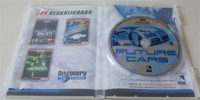 Dvd *** FUTURE CARS *** Discovery Channel - 3