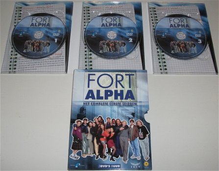 Dvd *** FORT ALPHA *** 3-DVD Boxset Seizoen 1 - 3