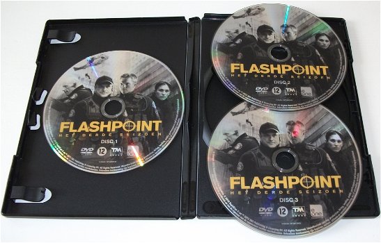 Dvd *** FLASHPOINT *** 3-DVD Boxset Seizoen 3 - 3