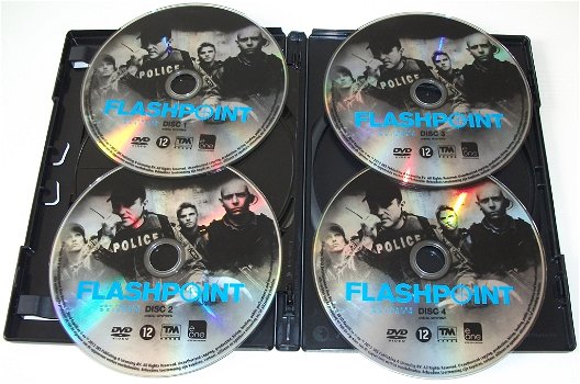 Dvd *** FLASHPOINT *** 4-DVD Boxset Seizoen 2 - 3