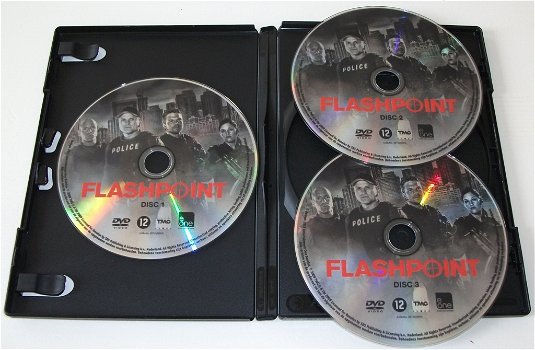 Dvd *** FLASHPOINT *** 3-DVD Boxset Seizoen 1 - 3