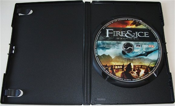 Dvd *** FIRE & ICE *** The Dragon Chronicles - 3