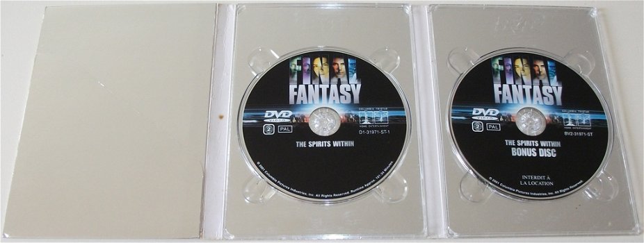 Dvd *** FINAL FANTASY *** The Spirits Within - 1