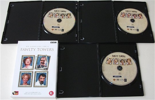 Dvd *** FAWLTY TOWERS *** 3-DVD Boxset Serie 1 & 2 - 6