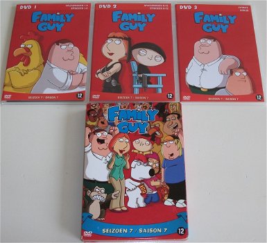 Dvd *** FAMILY GUY *** 3-DVD Boxset Seizoen 7 - 3