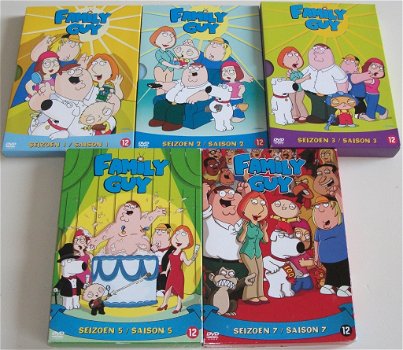 Dvd *** FAMILY GUY *** 3-DVD Boxset Seizoen 5 - 6