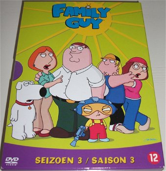 Dvd *** FAMILY GUY *** 3-DVD Boxset Seizoen 3 - 0