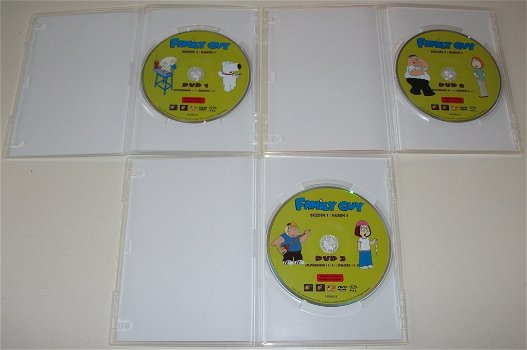 Dvd *** FAMILY GUY *** 3-DVD Boxset Seizoen 3 - 5