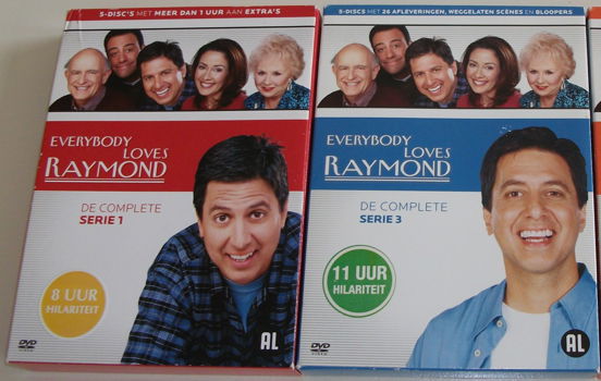 Dvd *** EVERYBODY LOVES RAYMOND *** 5-DVD Boxset Seizoen 1 - 4