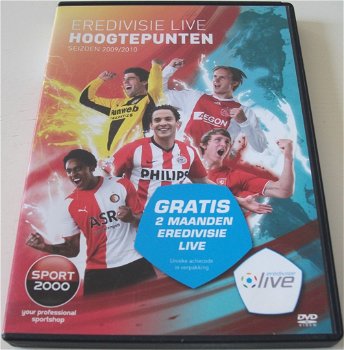 Dvd *** EREDIVISIE LIVE *** Hoogtepunten Seizoen 2009-2010 - 0