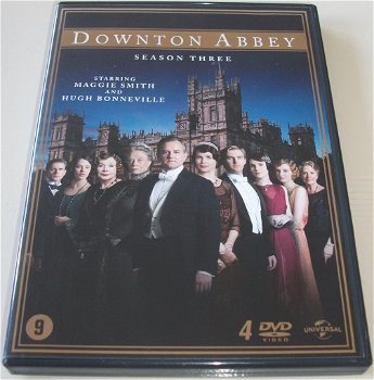 Dvd *** DOWNTON ABBEY *** 4-DVD Boxset Seizoen 3 - 0