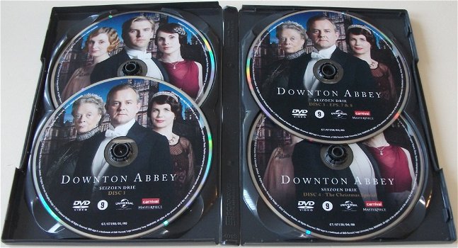 Dvd *** DOWNTON ABBEY *** 4-DVD Boxset Seizoen 3 - 3