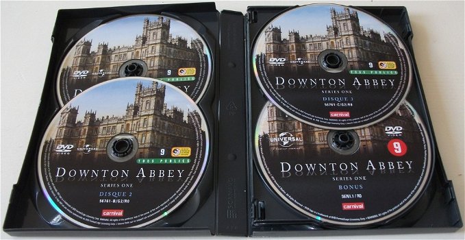 Dvd *** DOWNTON ABBEY *** 8-DVD Boxset Seizoen 1 & 2 - 3