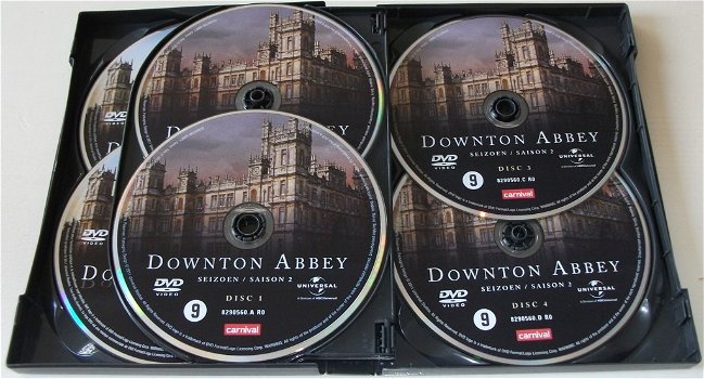 Dvd *** DOWNTON ABBEY *** 8-DVD Boxset Seizoen 1 & 2 - 4