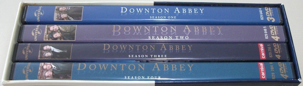 Dvd *** DOWNTON ABBEY *** 15-DVD Boxset Seizoen 1 - 4 - 1