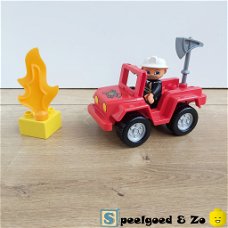 Lego Duplo Brandweer Commandant | compleet | 6169