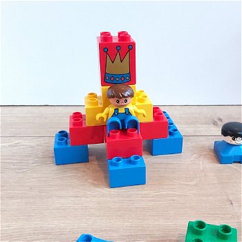 Lego Duplo Ballenbaan / Glijbaan met trein en poppetjes - 2