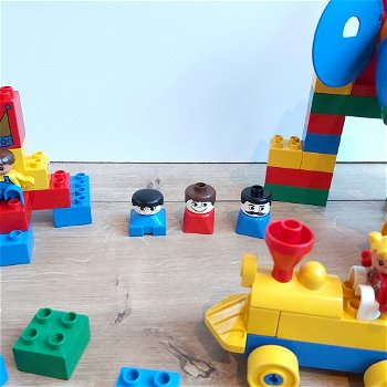 Lego Duplo Ballenbaan / Glijbaan met trein en poppetjes - 3