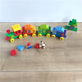 ZGAN | Lego Duplo Getallen Trein | compleet | 10558 - 1