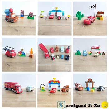 Mega Set Lego Duplo Cars | 7 sets + losse Mack vrachtwagen - 0