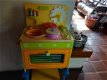 Speelkeuken, hout, merk DJeco - uren speelplezier voor de kleine keukenprinses - i.p.st. 20,- - 0 - Thumbnail