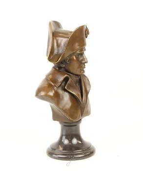 brons beeld , Napoleon, buste - 1