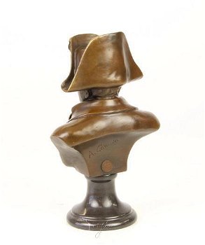 brons beeld , Napoleon, buste - 4