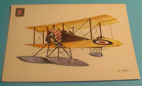 Kaart Vliegtuig Sopwith Blackburn Baby - 0