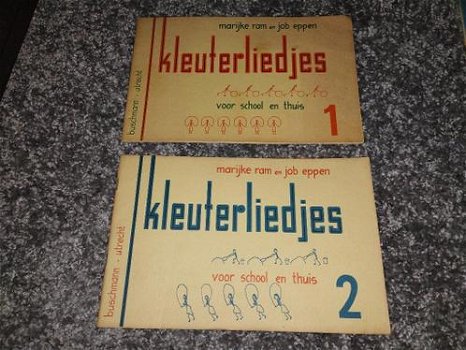 Kleuterliedjes 1 & 2 -Marijke Ram en Job Eppen - 0