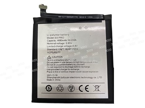 High-compatibility battery S5-PRO for UMIDIGI phone - 0
