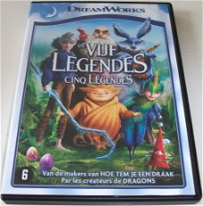 Dvd *** DE VIJF LEGENDES ***