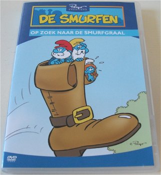 Dvd *** DE SMURFEN *** Op Zoek naar De Smurfgraal - 0