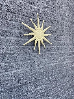 Wandornament , blije zon , zon - 3