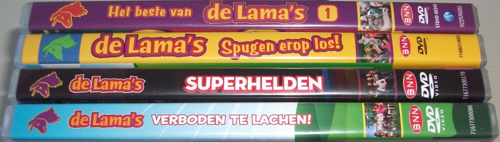 Dvd *** DE LAMA'S *** Het Beste van de Lama's 1 - 5
