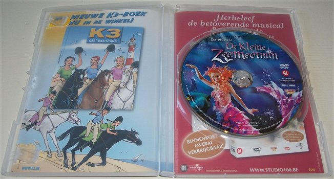 Dvd *** DE KLEINE ZEEMEERMIN *** De Musical - 3