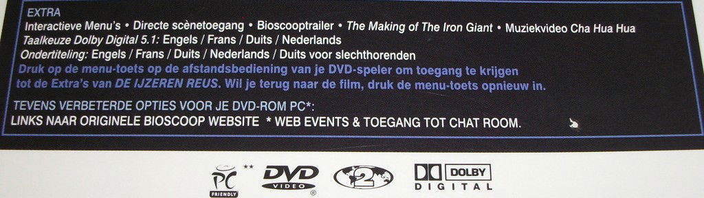 Dvd *** DE IJZEREN REUS *** - 2