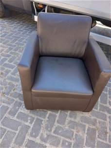 fauteuils, 3x , i.p.st. - 20,,- per stuk